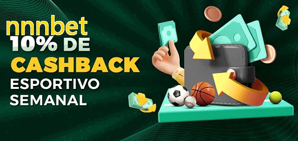 10% de bônus de cashback na nnnbet